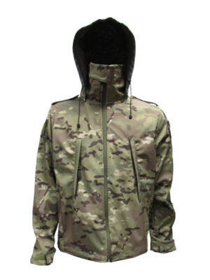 Campera Softshell Camuflada Multicam Campinox Impermeable