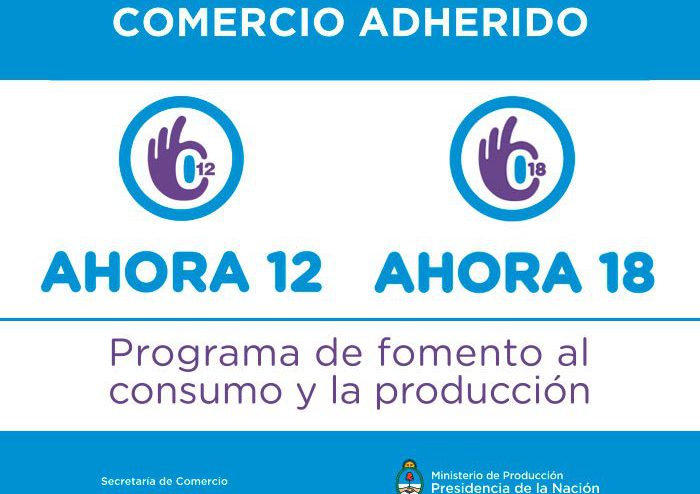 Ahora 12 y 18 Cuotas Todos los Días