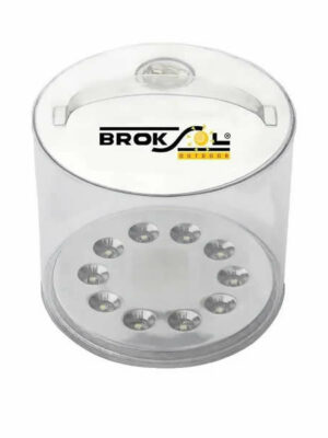 Farol Led Recargable Solar Inflable Brogas 3 Funciones