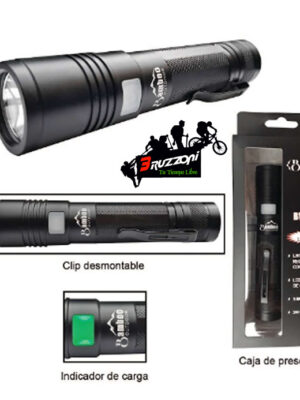 Linterna Led 1100 Lumenes Bamboo Bw300 Recargable