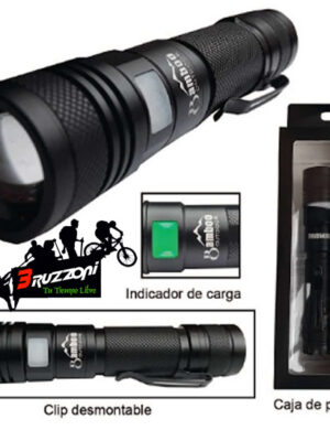 Linterna Led 950 Lumenes Bamboo Bw950rg Recargable