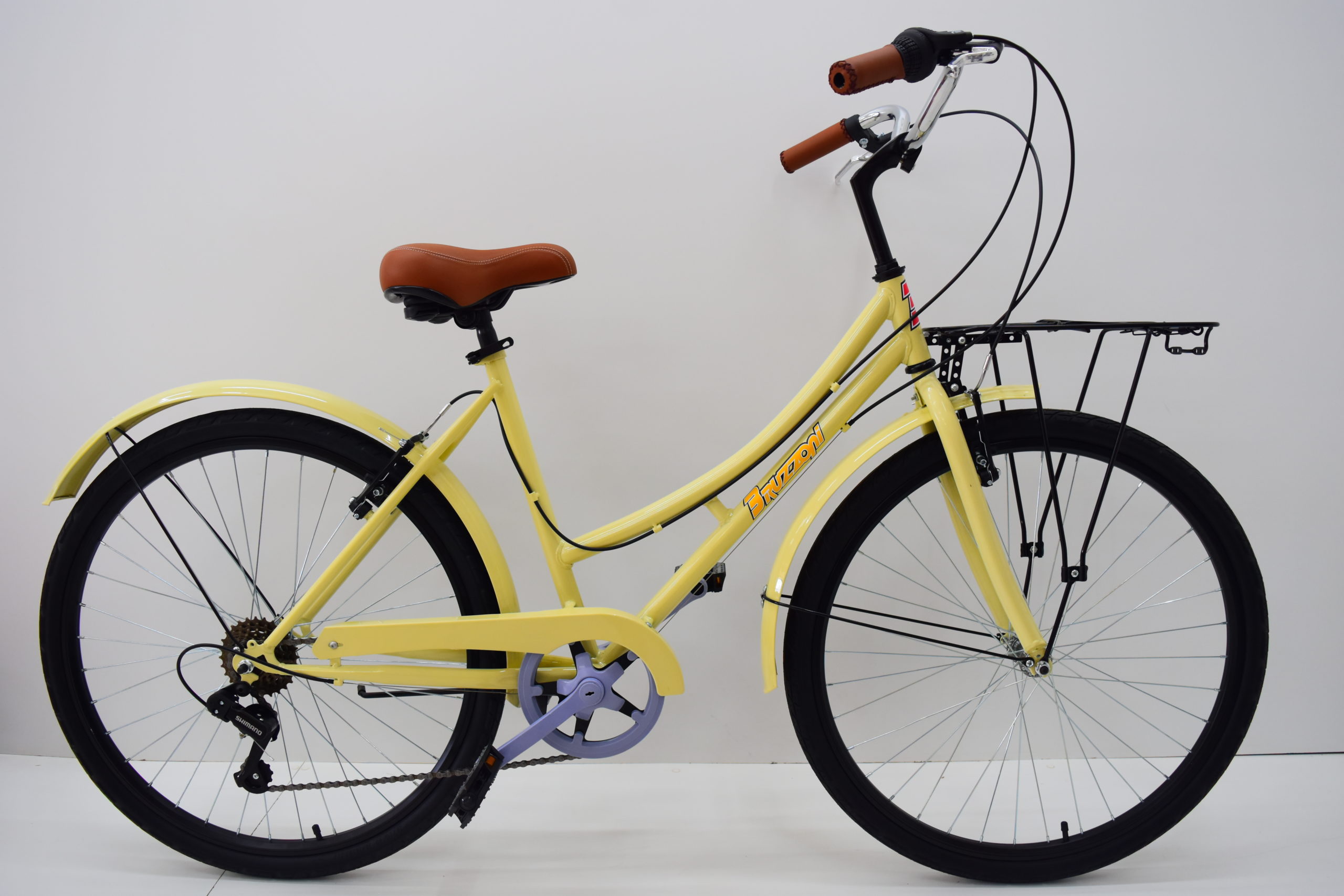 Bicicleta Bruzzoni Vintage Rodado 26 X 1 1/2 6 Vel Dama