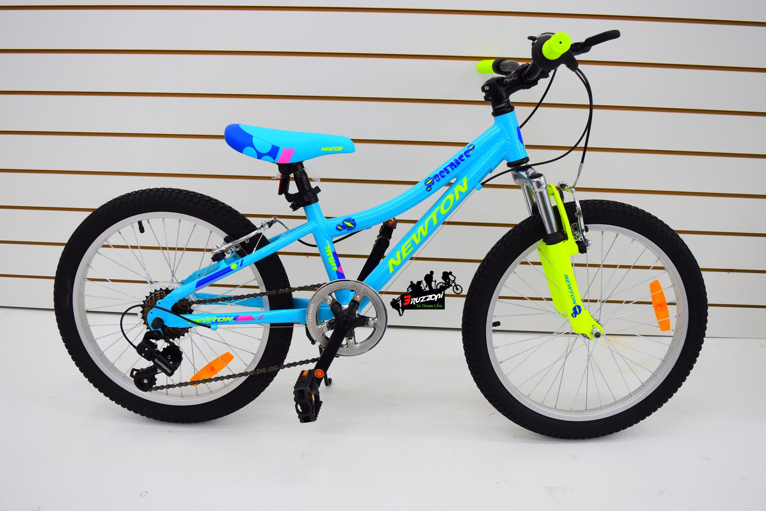 Bicicleta Rodado 20 Newton Bernice 7 Velocidades Suspensión - Imagen 2
