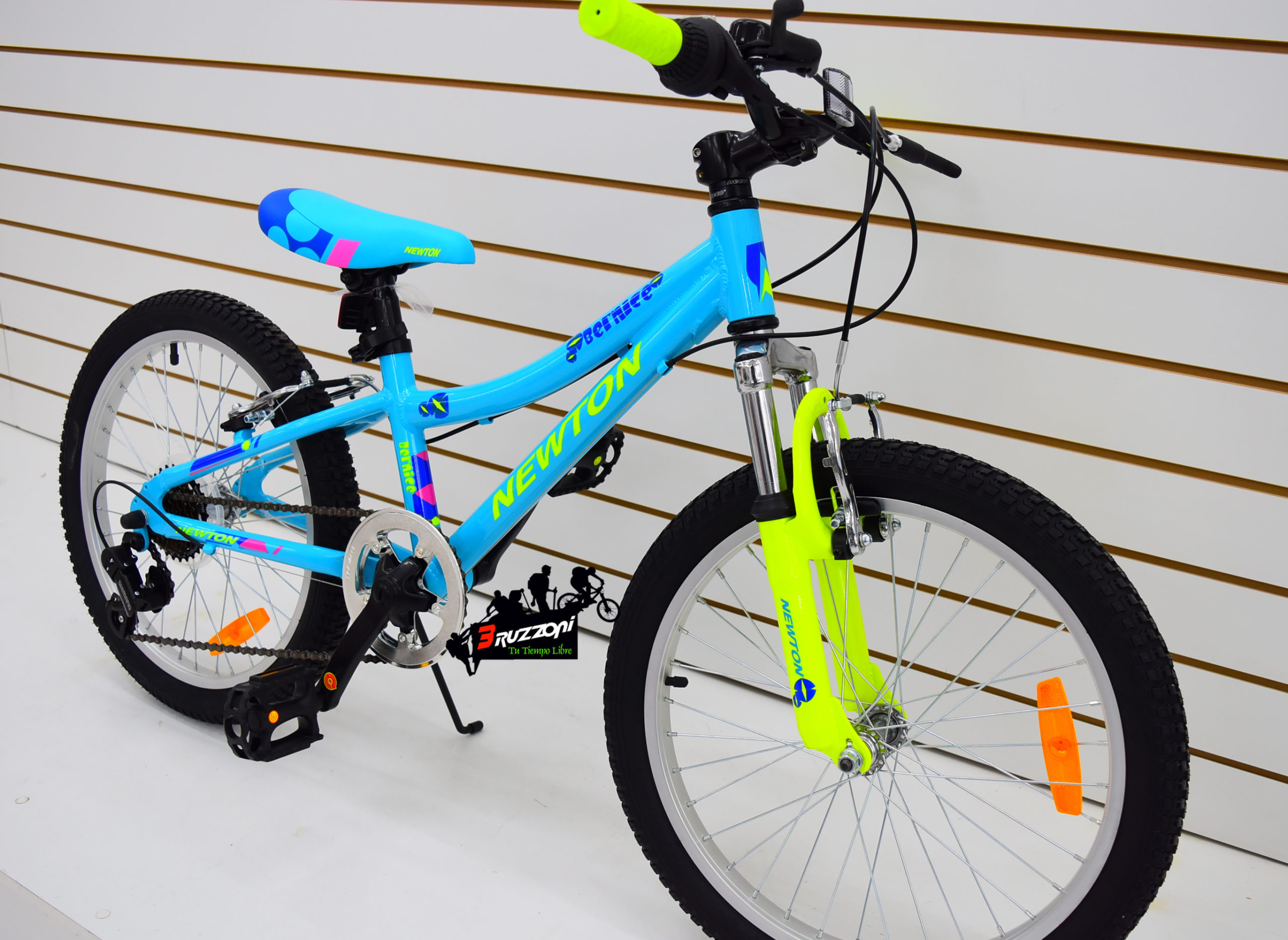 Bicicleta Rodado 20 Newton Bernice 7 Velocidades Suspensión - Imagen 5