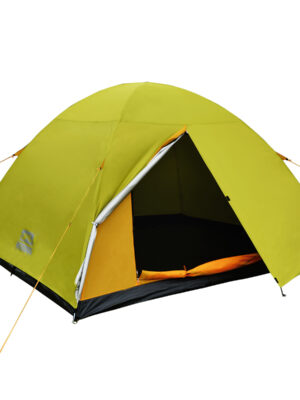 Carpa Iglu Waterdog Dome 2 210x210x130cm Con Abside 3 Personas