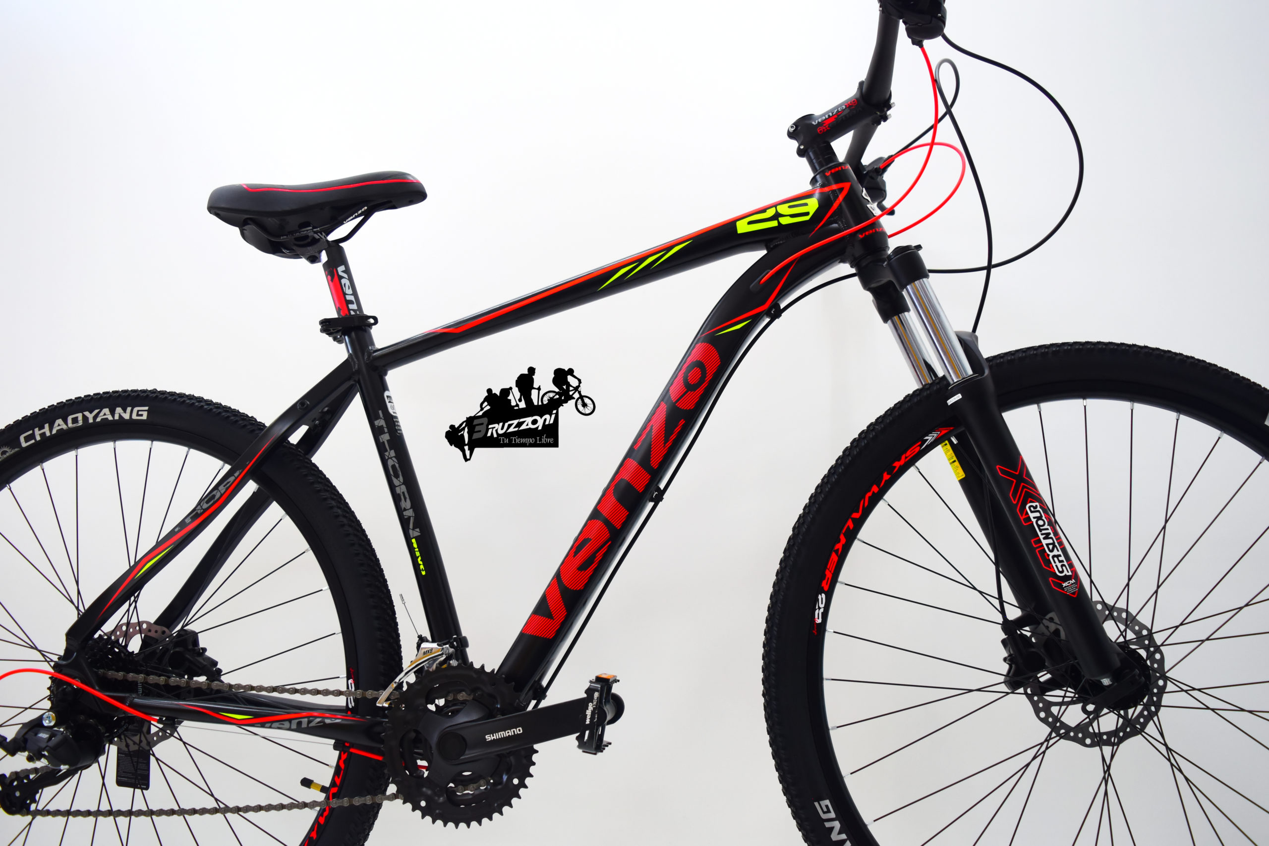 Bicicleta Venzo Thorn Revo Rodado 29 24 Vel Discos Hidráulicos - Imagen 6