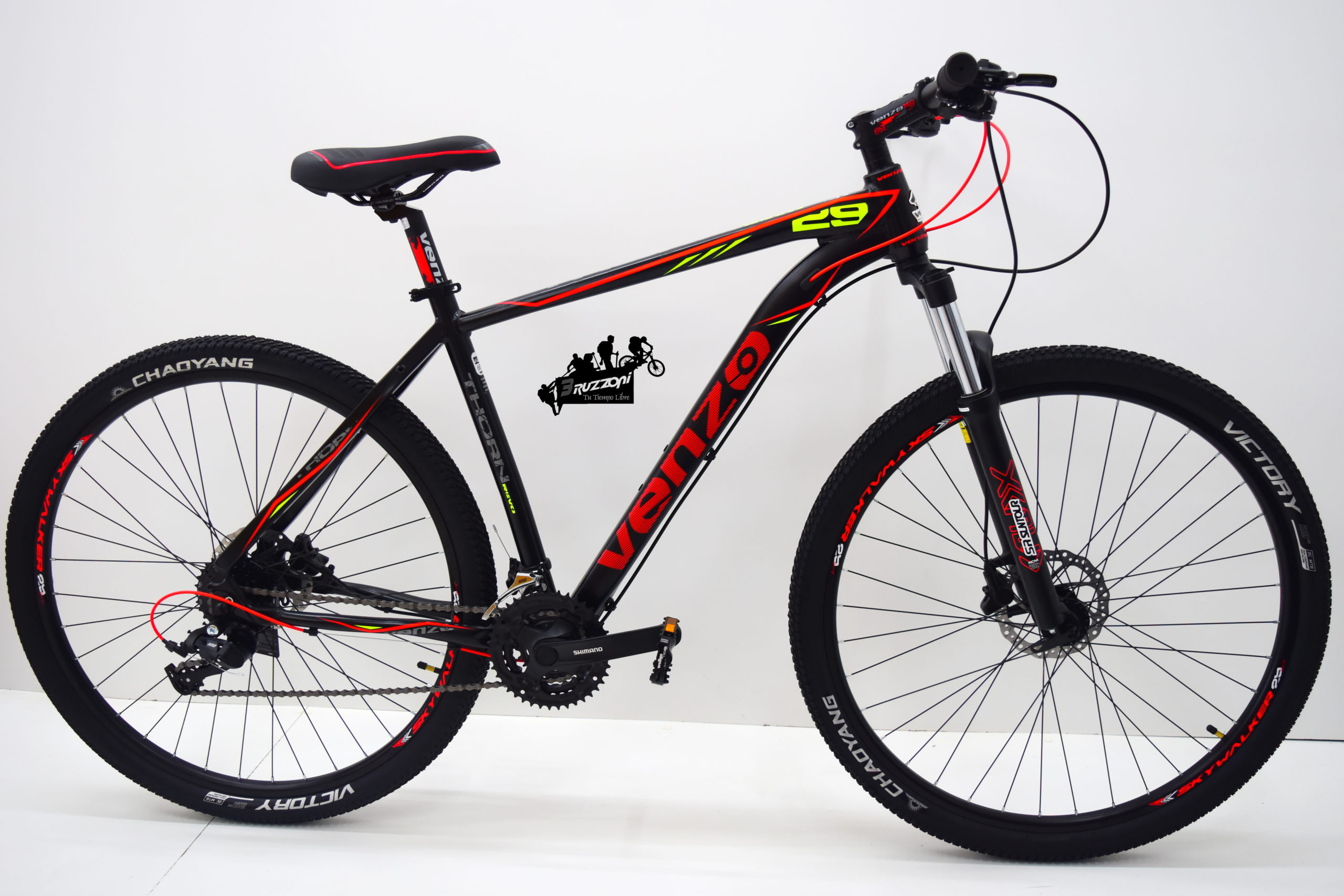 Bicicleta Venzo Thorn Revo Rodado 29 24 Vel Discos Hidráulicos