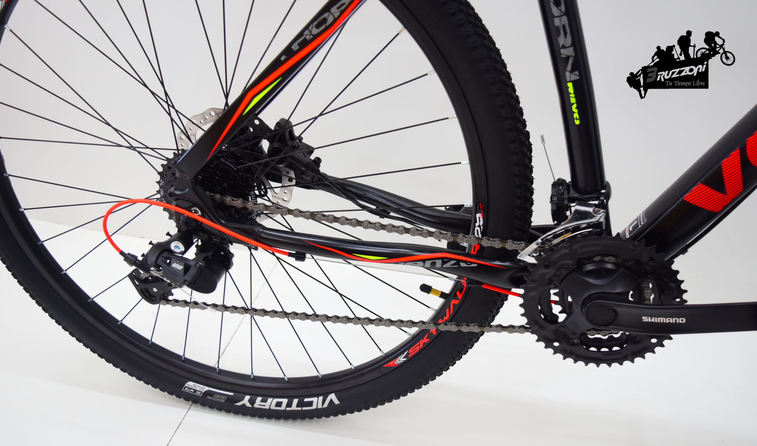 Bicicleta Venzo Thorn Revo Rodado 29 24 Vel Discos Hidráulicos - Imagen 4