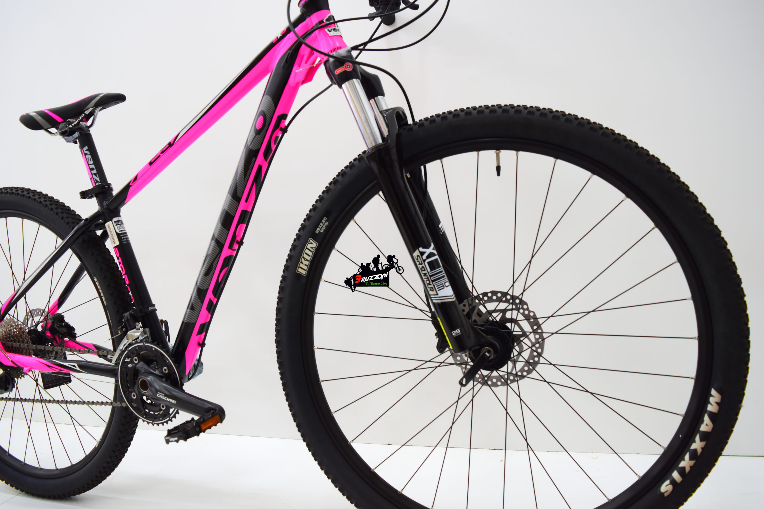 Bicicleta Venzo Raptor EXO Rod 29 30 Vel Deore Discos Hidráulicos - Imagen 5