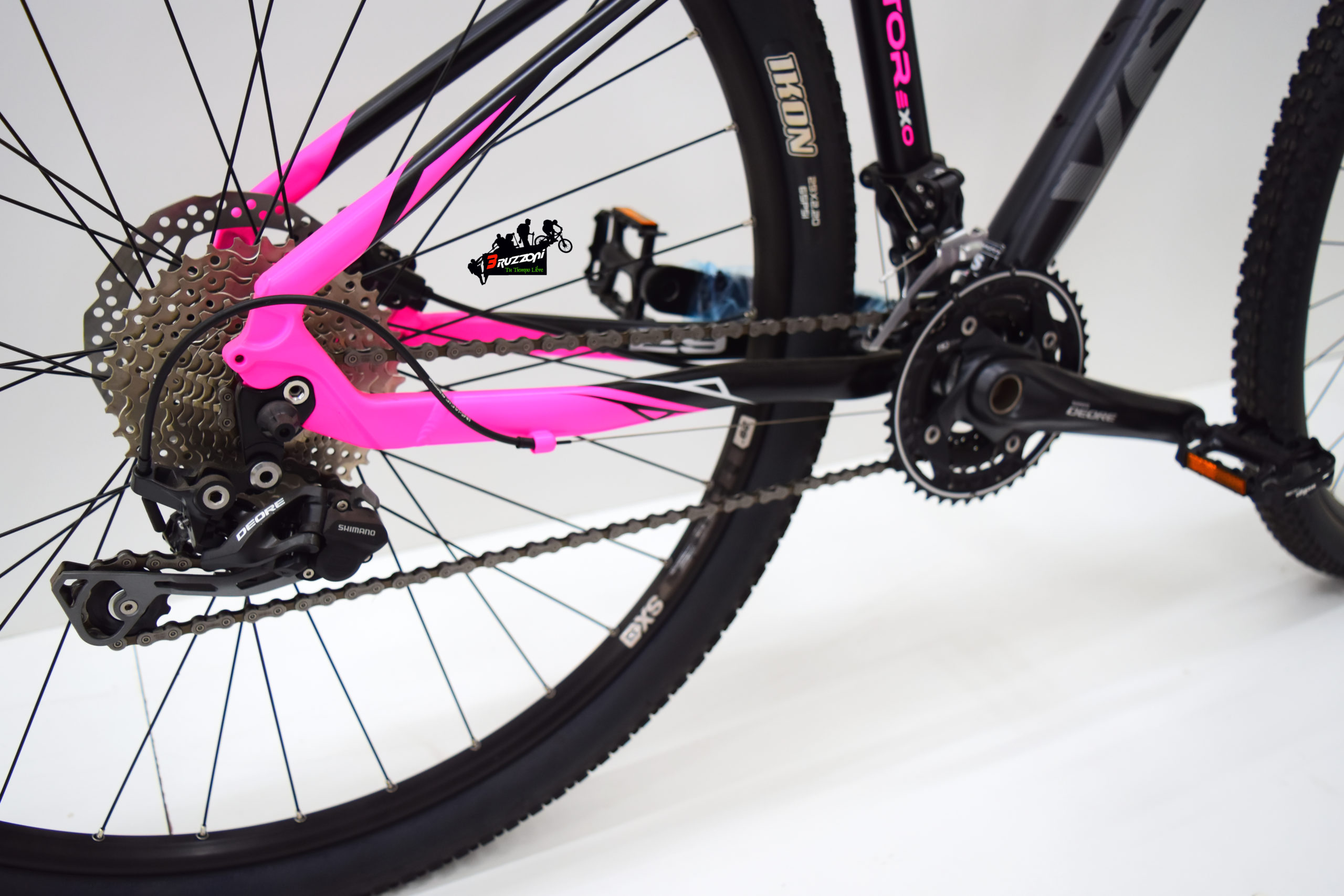 Bicicleta Venzo Raptor EXO Rod 29 30 Vel Deore Discos Hidráulicos - Imagen 3
