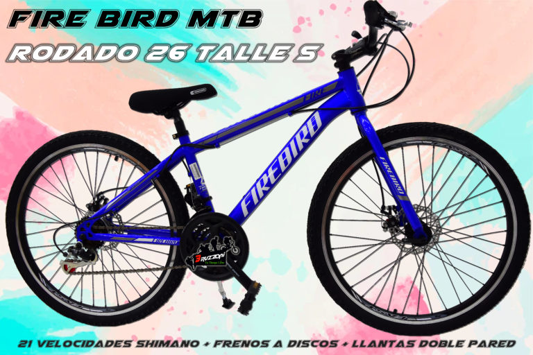 MTB Fire Bird Rodado 26 Cuadro Bajo