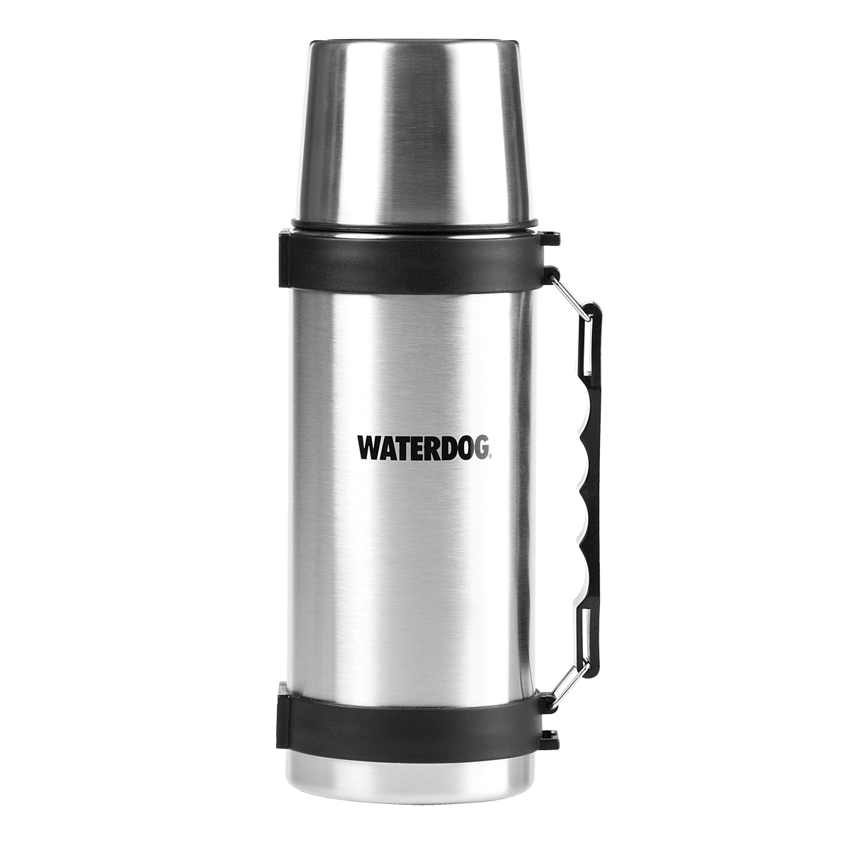 Termo Waterdog Ta 1000 Cc De Acero Inoxidable 1l Plateado