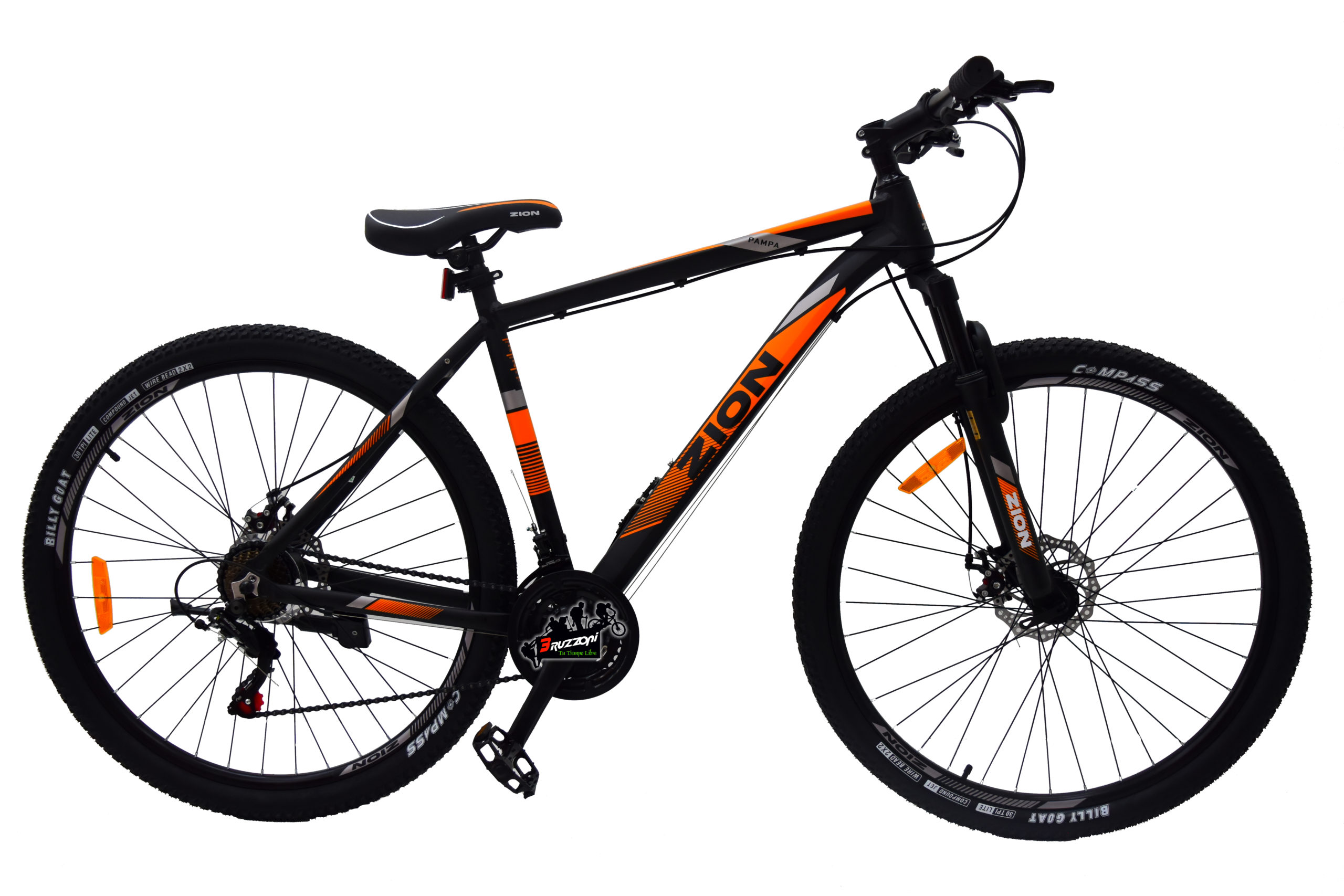 Bicicleta Mtb Rodado 29 Zion Pampa 21 Vel Frenos A Discos