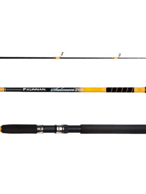 Caña Kunnan Salmon 1,95mt 2 Tramos Grafito Variada