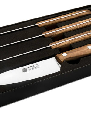 Pack De Cuchillos Cocina Böker Arbolito Madera Olivo 8315op