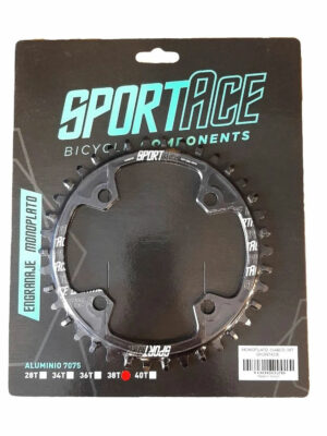 Engranaje Monoplato Sportace 104 Bcd 36t Cnc 7075