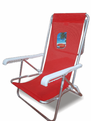 Sillon Reposera 8 Posiciones Aluminio Solcito