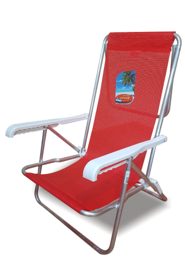 Sillon Reposera 8 Posiciones Aluminio Solcito
