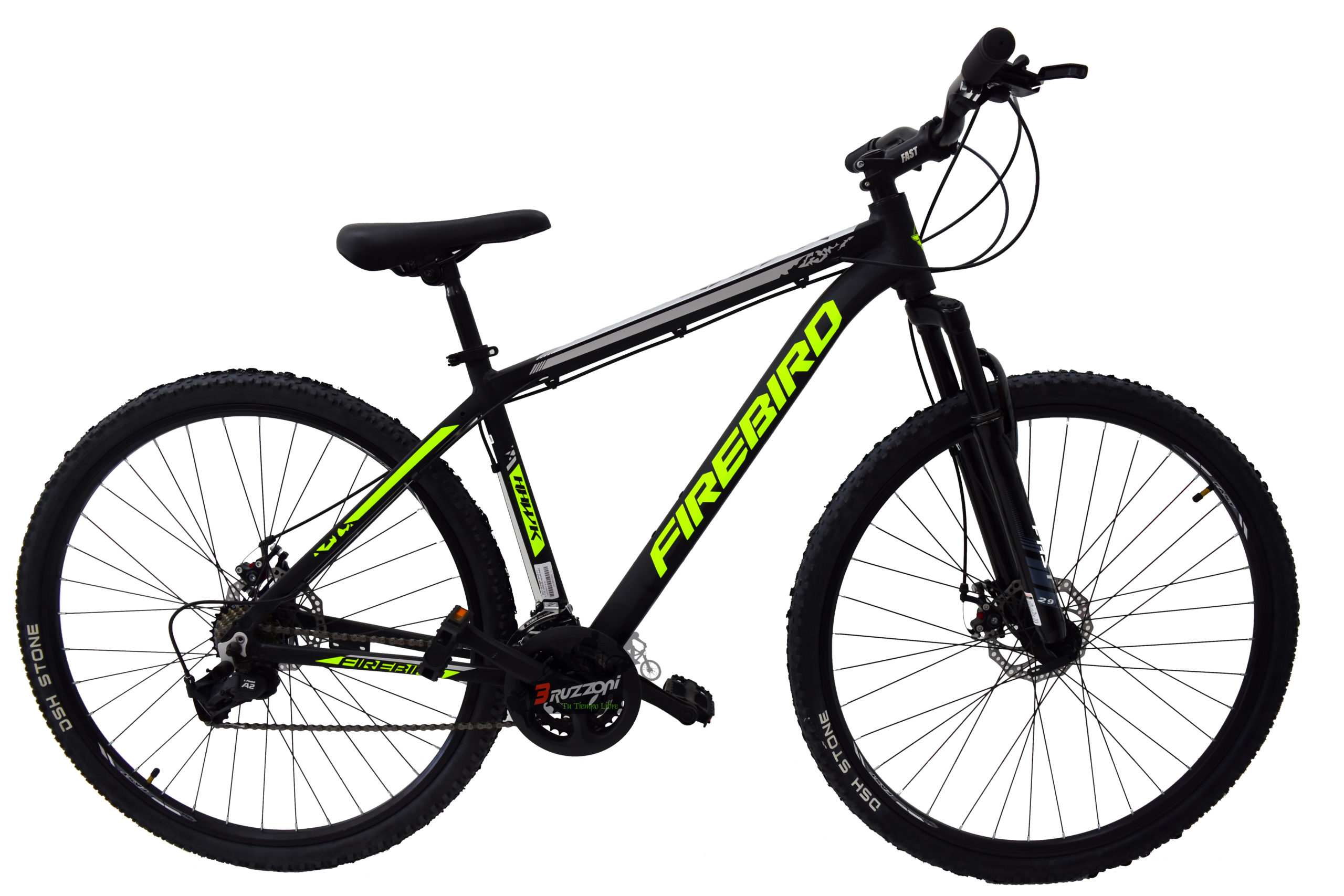 Bicicleta Fire Bird Rodado 29 21vel Frenos A Discos Aluminio