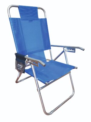 Reposera Aluminio Solcito 5 Posiciones Alta