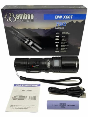 Linterna Tactica Bamboo Led 700 Lumens Bw X60t