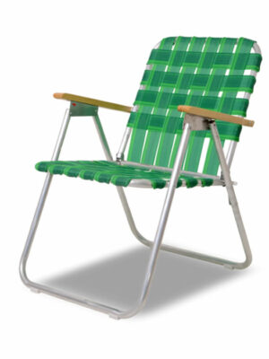 Sillon Reposera De Aluminio Solcito Apoya Brazo Madera