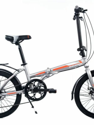 Bicicleta Plegable Raleigh Rodado 20 Straight 6 Vel Discos