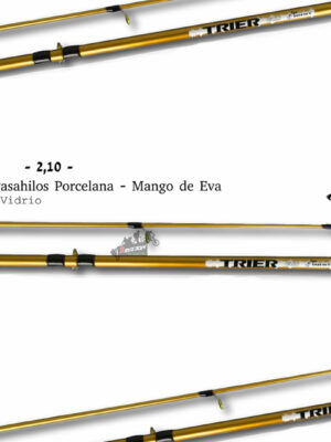 Caña De Pesca Variada Brio Trier 2 Tramos 210cm Montague