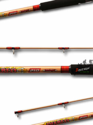 Caña De Pesca Variada Montague Diablo 2 Tramo 210cm Rotativo