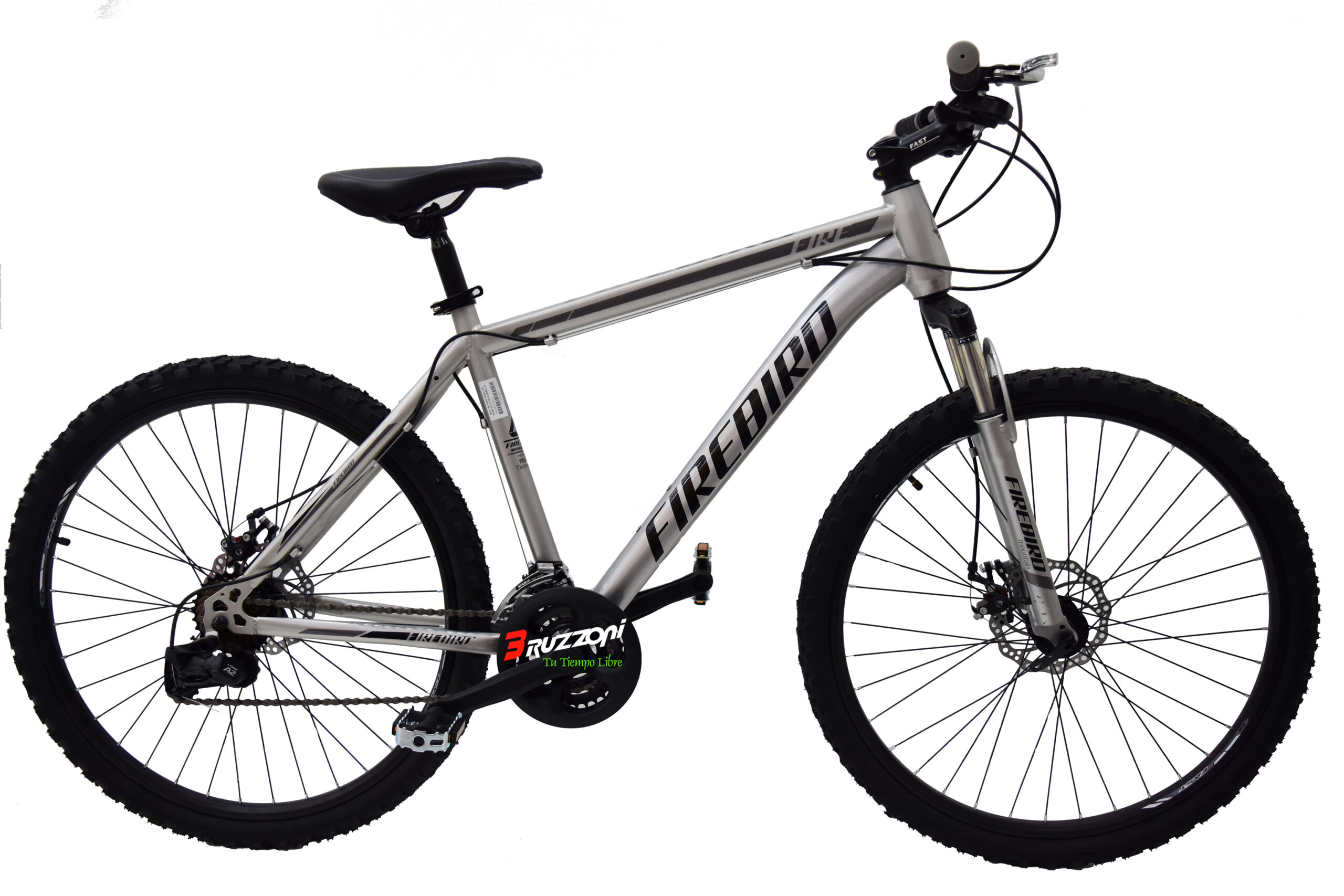 Bicicleta Mtb Fire Bird Rodado 26 21 Vel Frenos A Discos