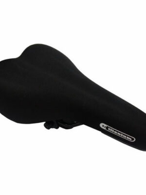 Asiento Bicicleta Gel Tela Lycra Acolchado Paseo Mtb Urbano