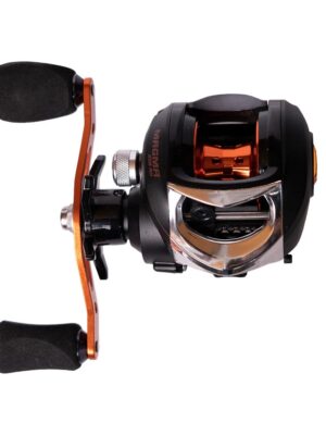 Reel Rotativo Spinit Magma 208 Rh Derecho Dorado Surubí